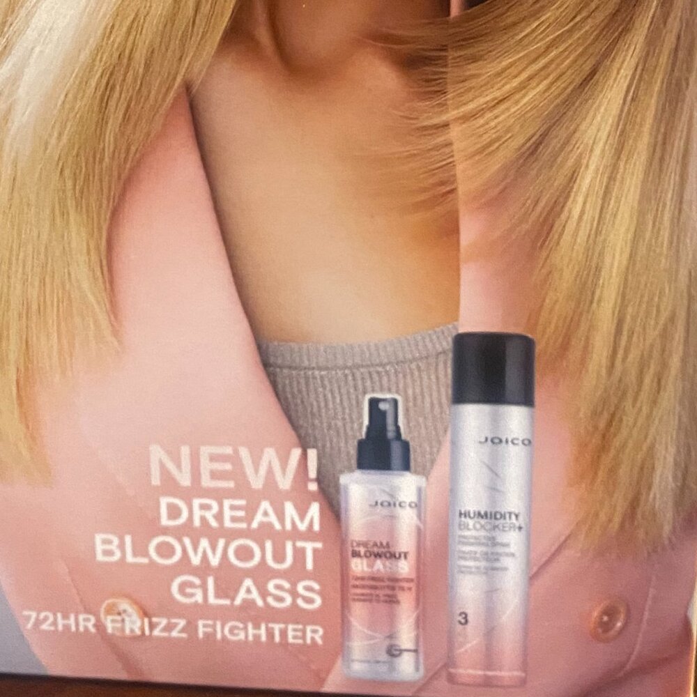 JOICO DREAM BLOWOUT GLASS AND HUMIDITY BLOCKER PROTECTIVE SPRAY SET